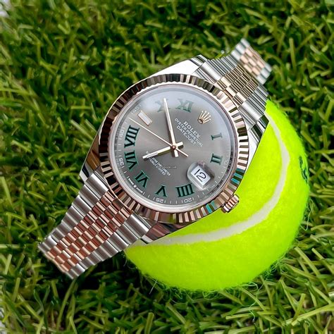 rolex wimbledon watchfinder|Rolex datejust Wimbledon pics.